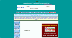 Desktop Screenshot of irfi.org